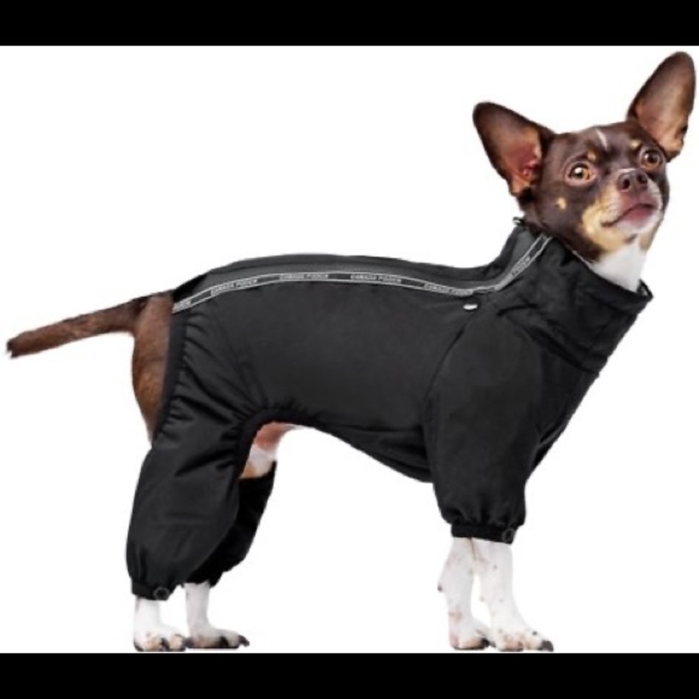 Canada Pooch Dog Snowsuit Black